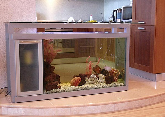 Барная стойка-аквариум