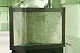 Угловой аквариум с отделкой из акрилового камня